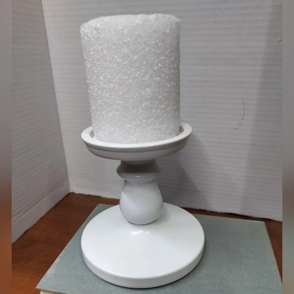 IKEA ERSÄTTA Block candle holder. White 5